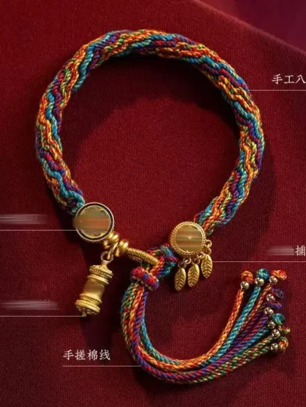 Chinese Tibetan colorful knot