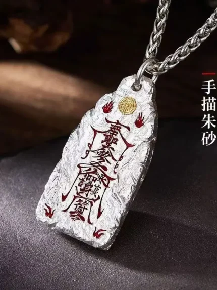 Taoist Wealth Talisman Pendant