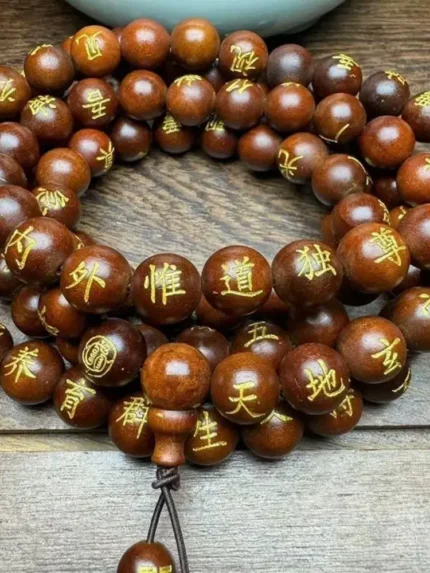 108 Taoist Beads: Cosmic Balance Energy String